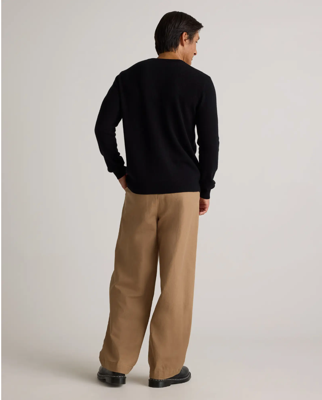 Mongolian Cashmere Crewneck Sweater