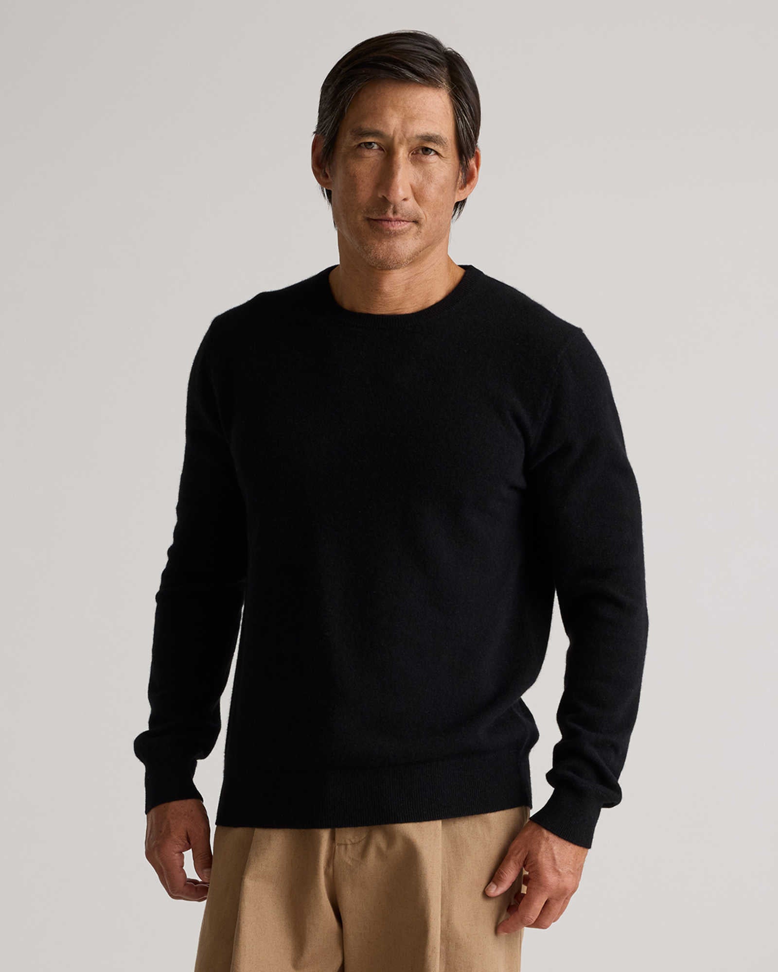 Mongolian Cashmere Crewneck Sweater